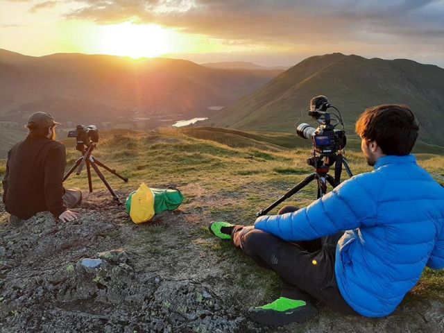 Filming on Location 850x637