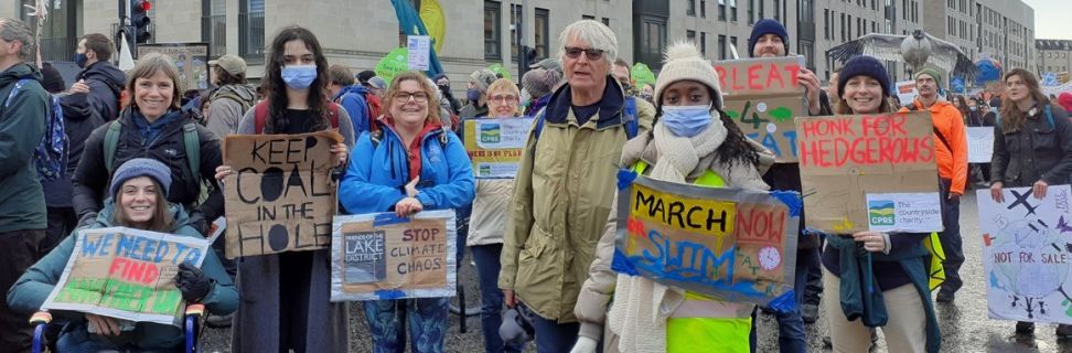 Poster photo March 2 COP26 climate demo