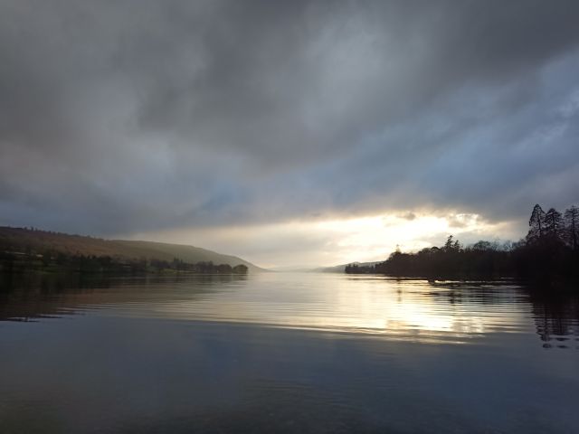 Coniston at sunset