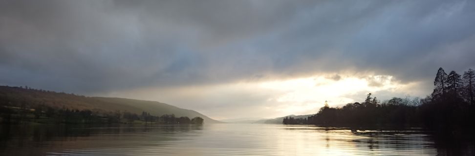 Coniston at sunset