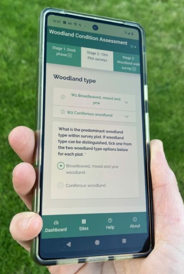 WCA mobile screen rotated portrait