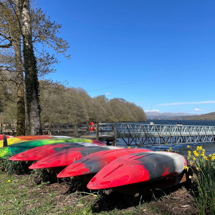 Kayaks Lake Daffodils Windermere_Geneve Brand