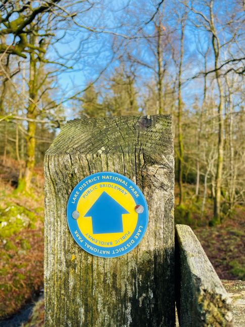 Footpath sign Lake District_Geneve Brand