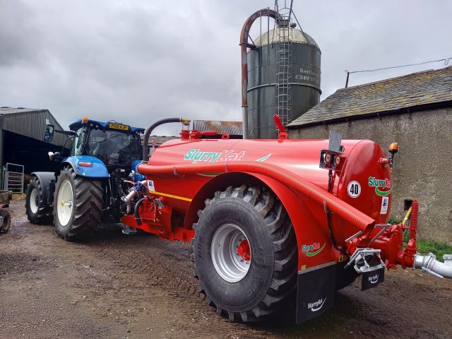 Tractor Slurry Tanker Tracey Jackson