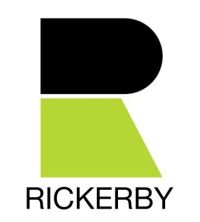 Rickerby logo big R